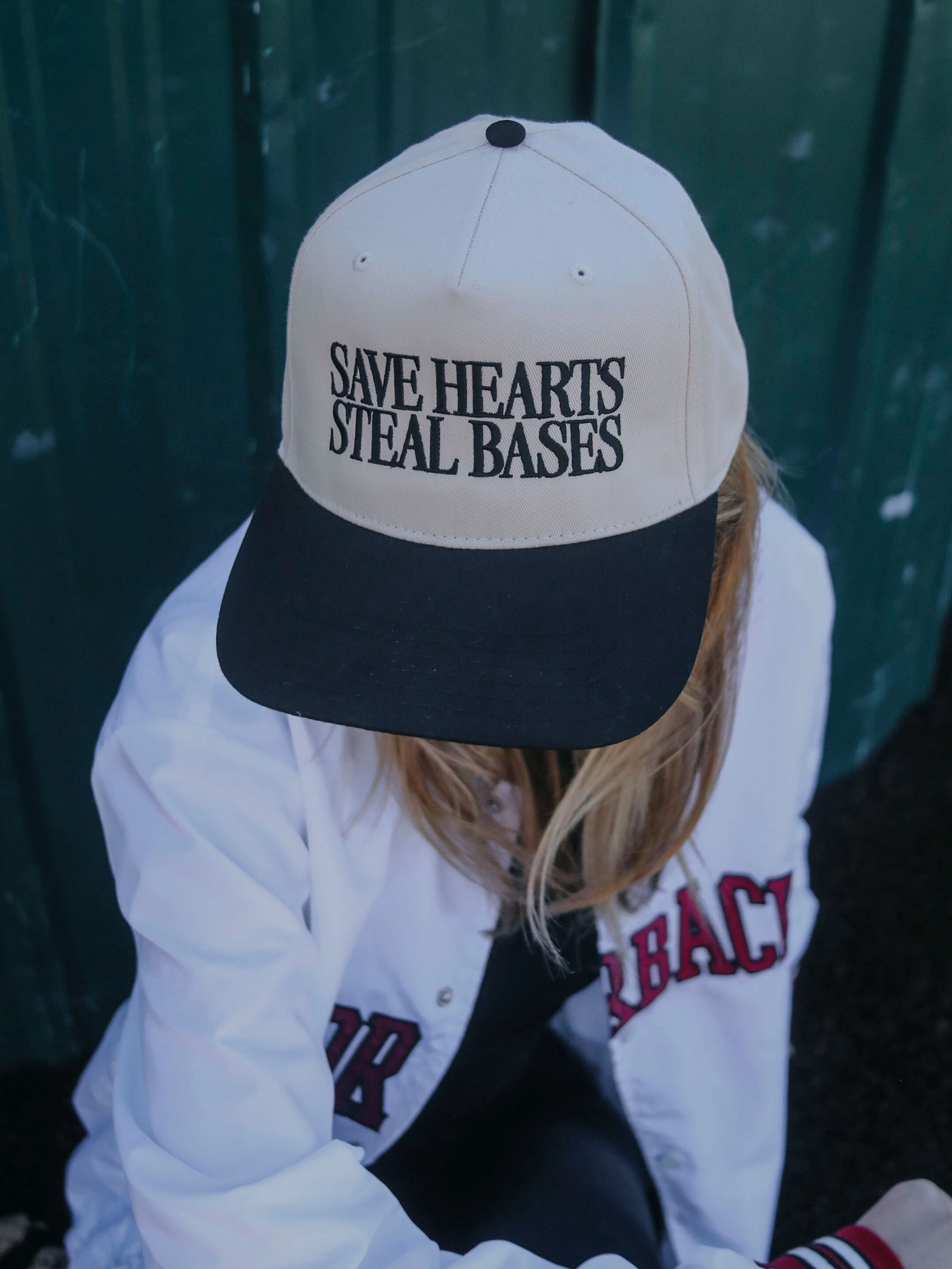 Save Hearts Steal Bases Trucker Hat