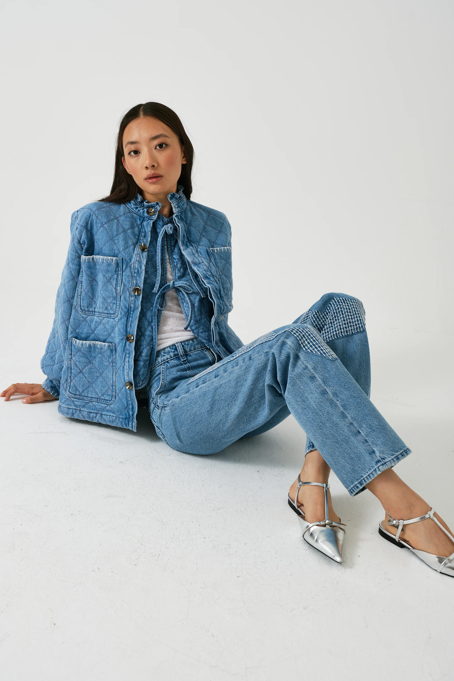 Seventy + Mochi Quilted Pablo Jacket in Rodeo Vintage