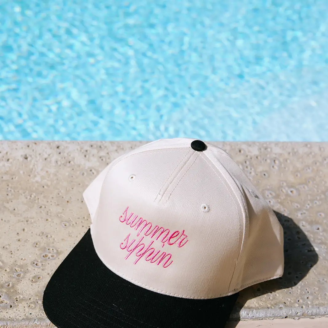 Summer Sippin 5 Panel Cap