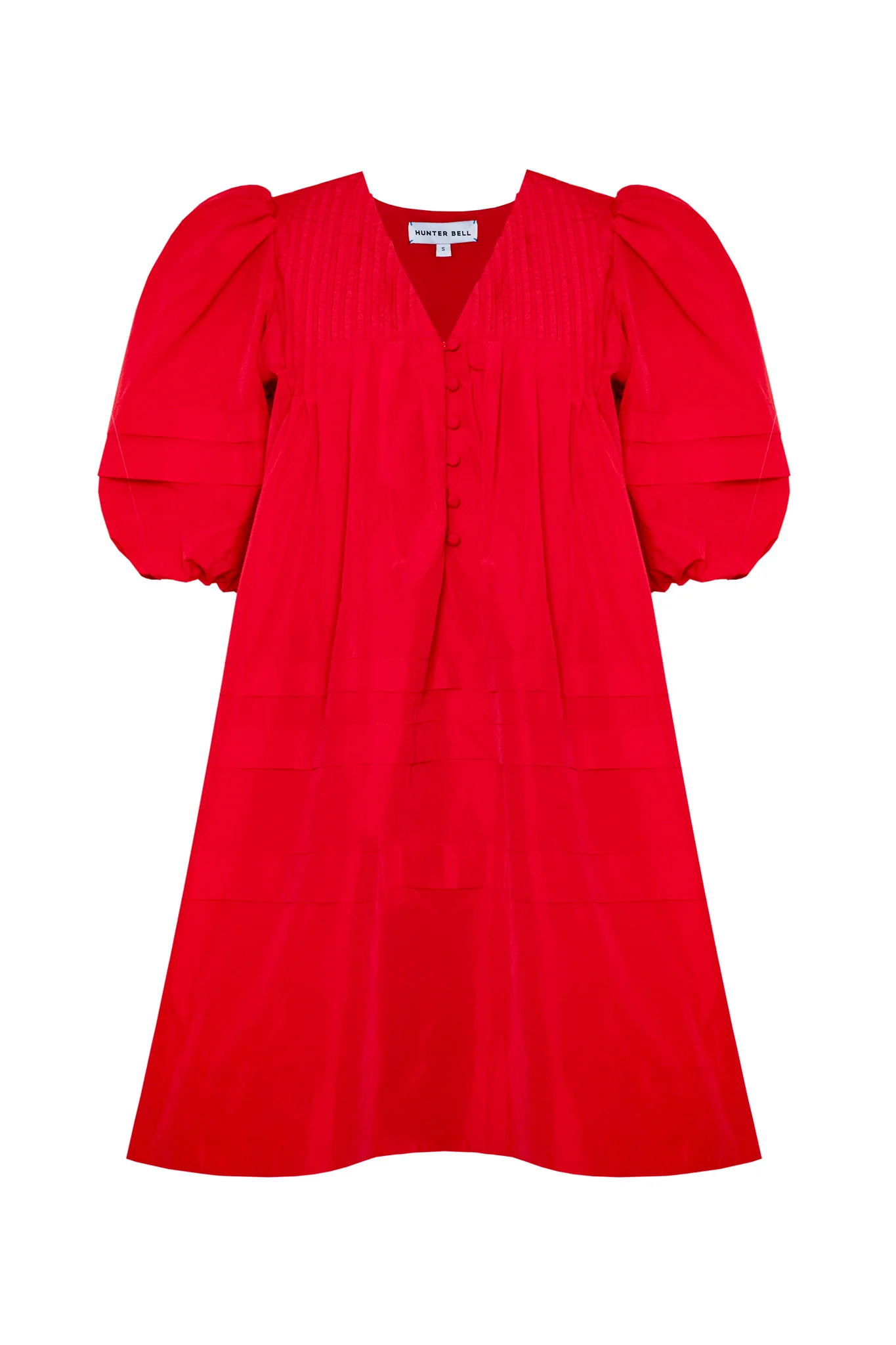 HUNTER BELL JENKINS DRESS - SCARLET
