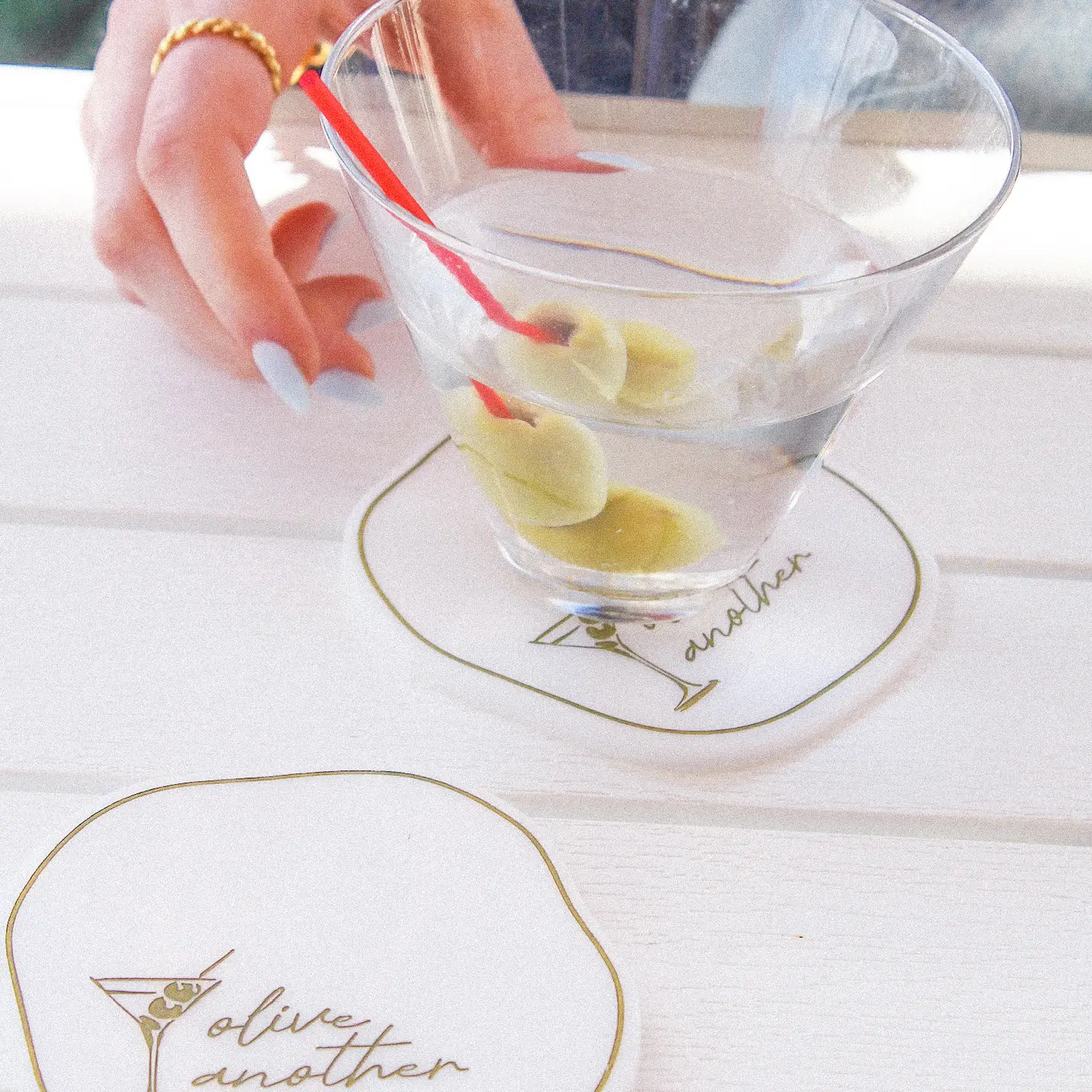 Olive Another Coaster Set of 2