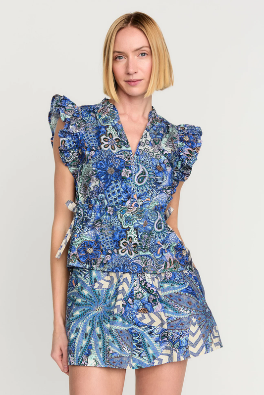 Marie Oliver Olive Top - Breeze