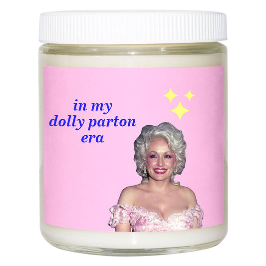 In My Dolly Parton Era Candle