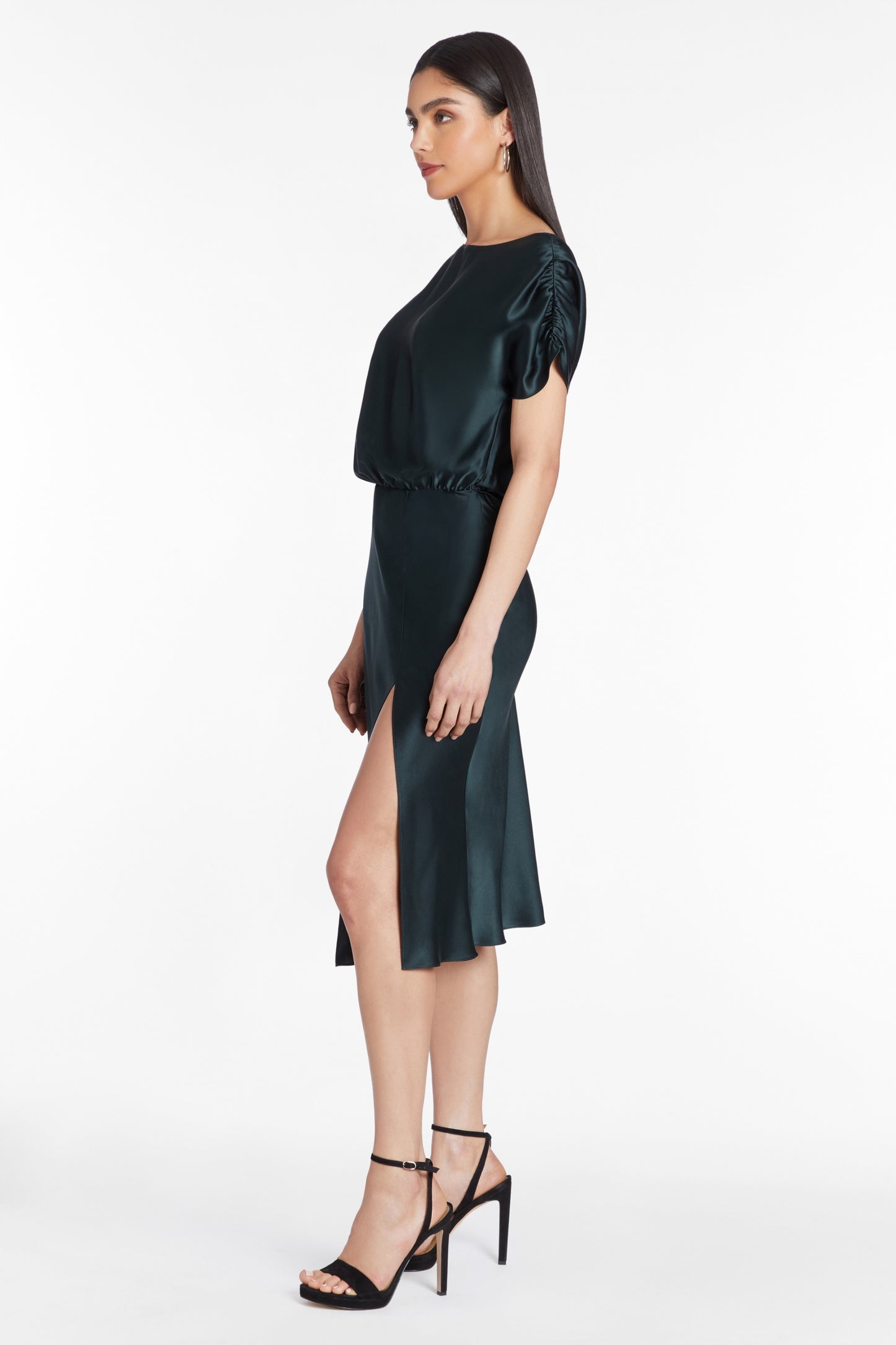 Amanda Uprichard Elroy Silk Dress