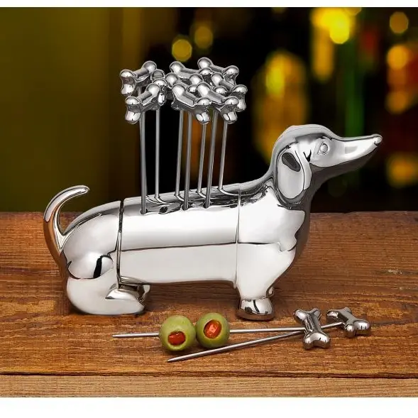 Dachshund Cocktail Pick Set