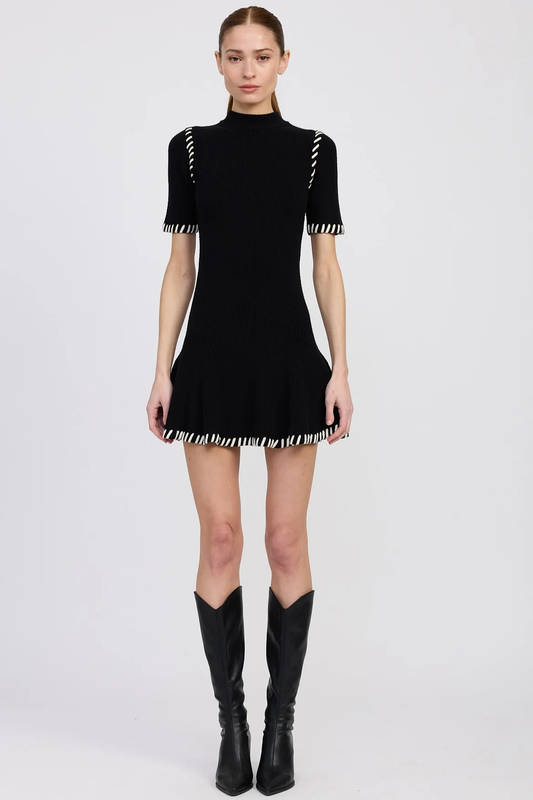 Romilla Stitch Mini Dress