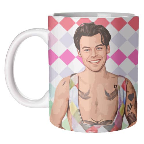 Mugs 'Rainbow Check Harry'