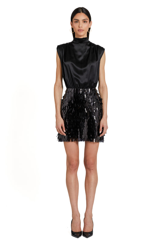 Amanda Uprichard Simian Sequin Dress