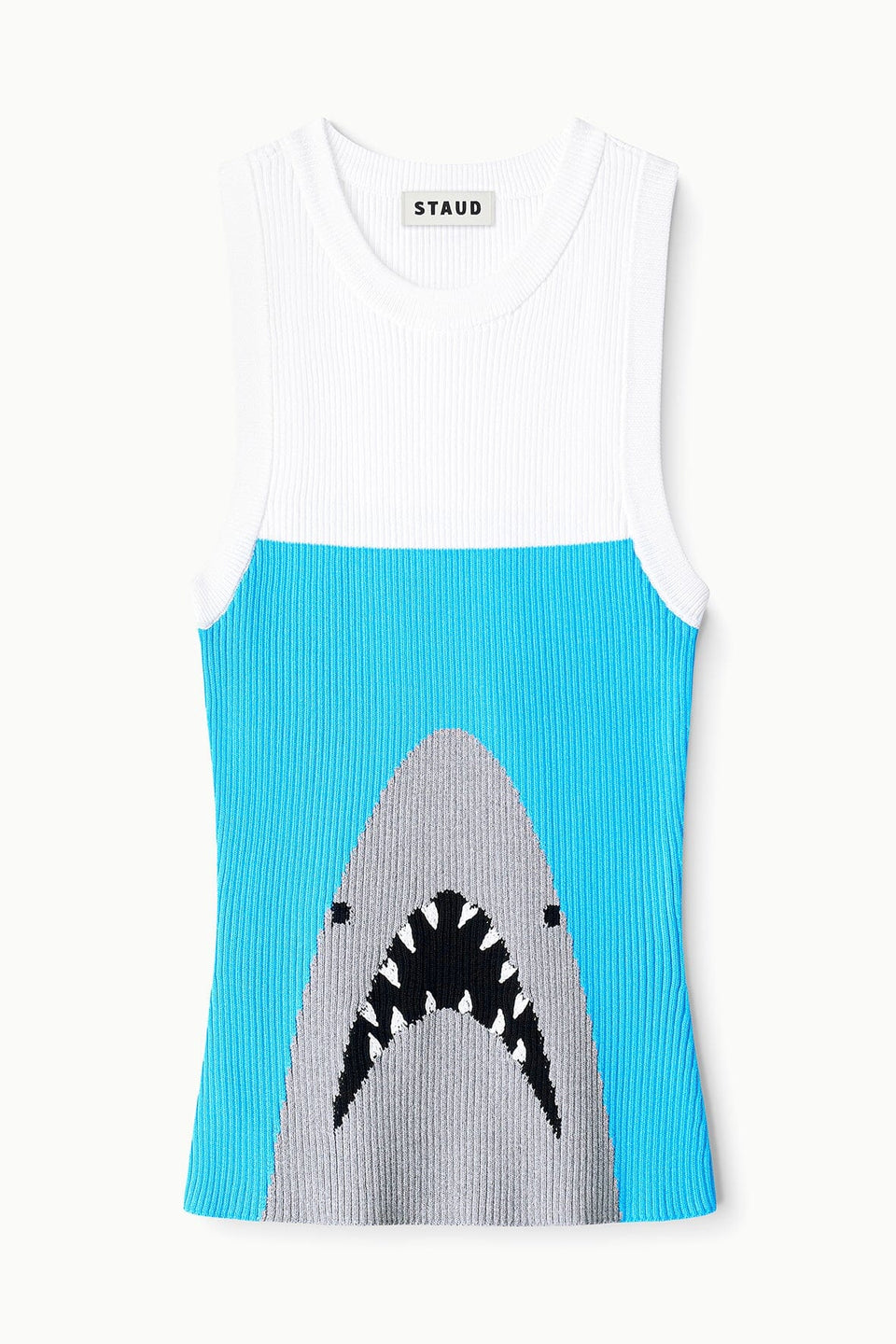 STAUD Malia Tank Great White
