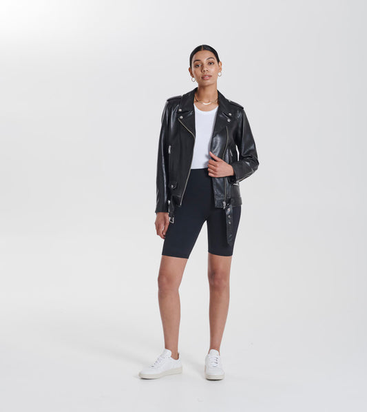 Ena Pelly Oversized New Yorker Biker Jacket