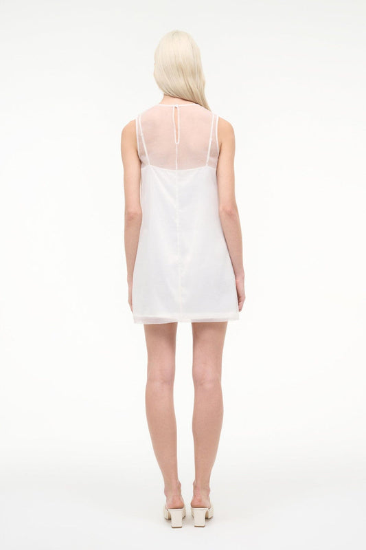 Staud Brea Dress in Ivory