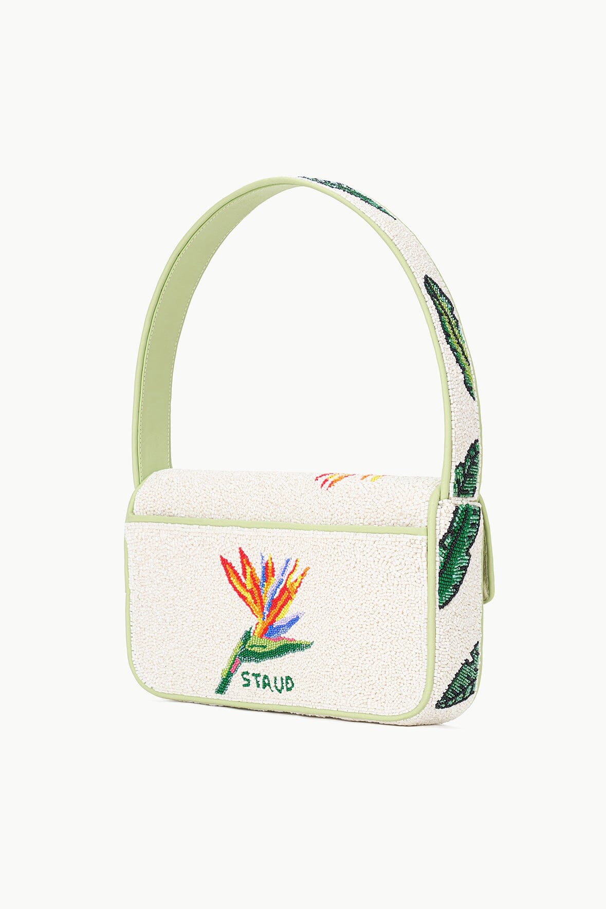 Staud Tommy Beaded Bag = Birds of Paradise