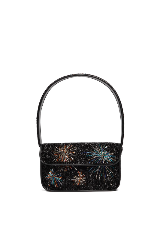 Staud Tommy Beaded Bag- Fireworks