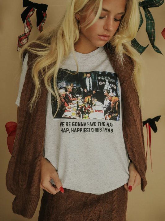 HAP HAP HAPPIEST TEE