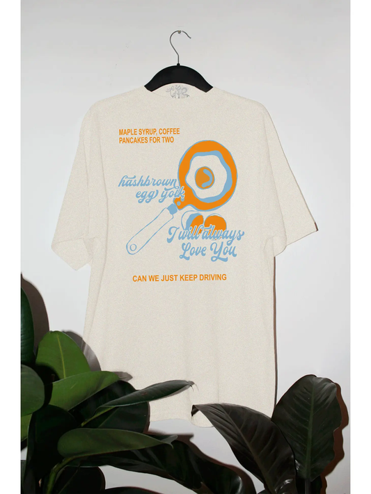 Keep Driving Oversized Tshirt