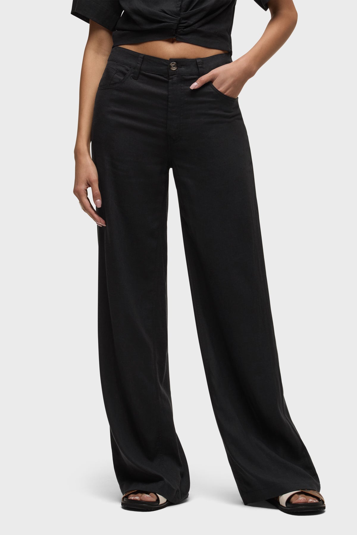Jodie High Rise Loose Fit Wide Leg Jean