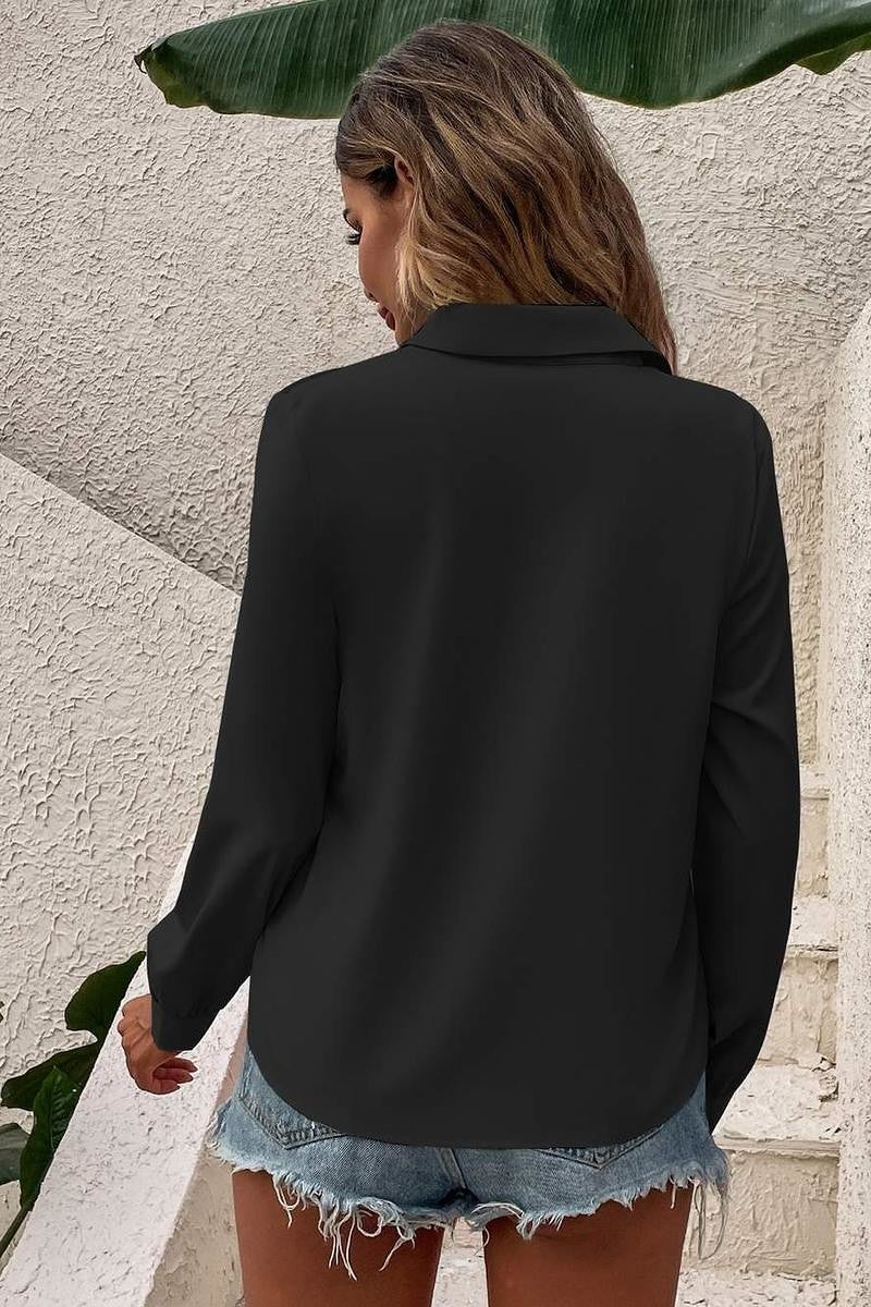 City Girl Button Blouse