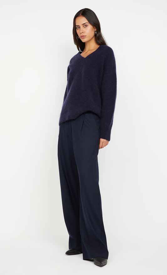 Bec + Bridge CAMPBELL V NECK JUMPER