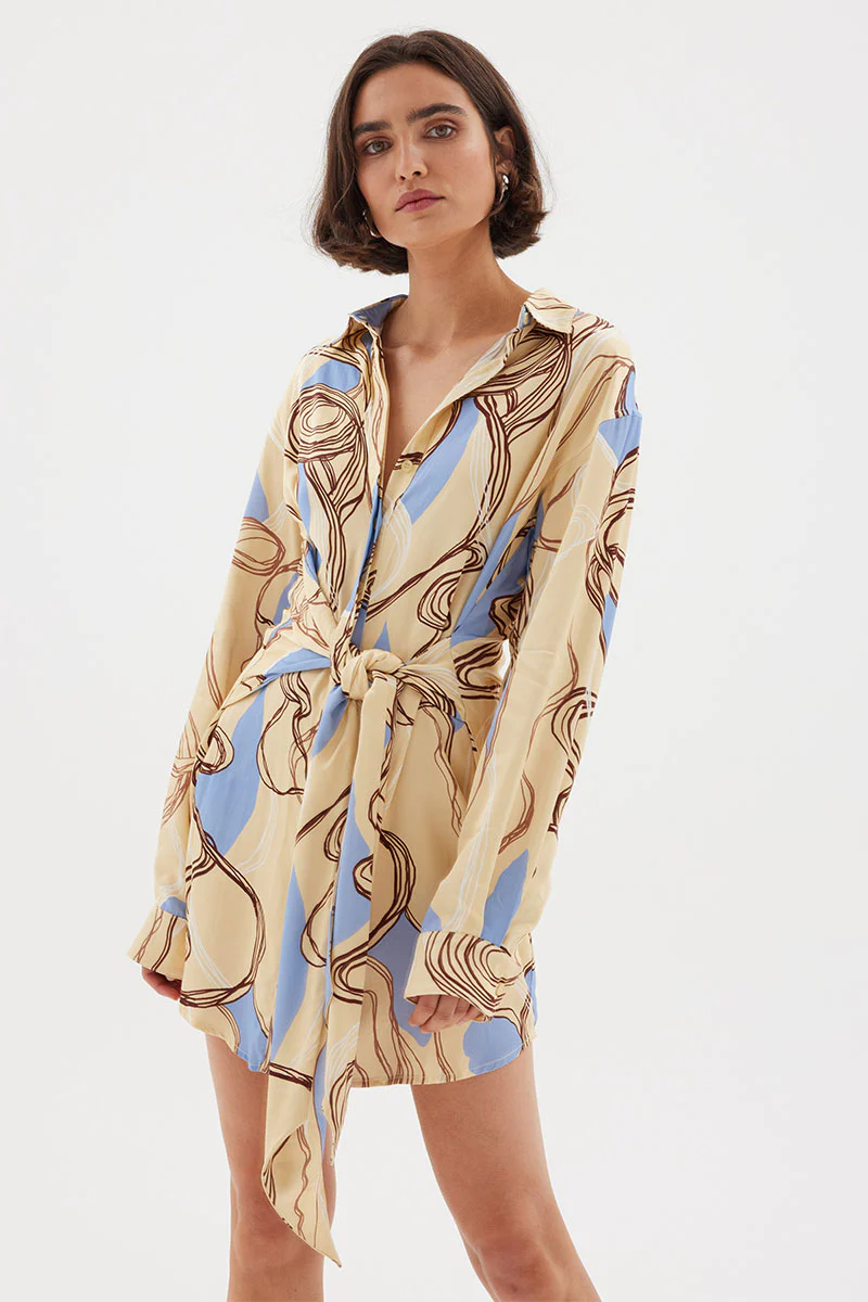 Sovere Expression Shirt Dress