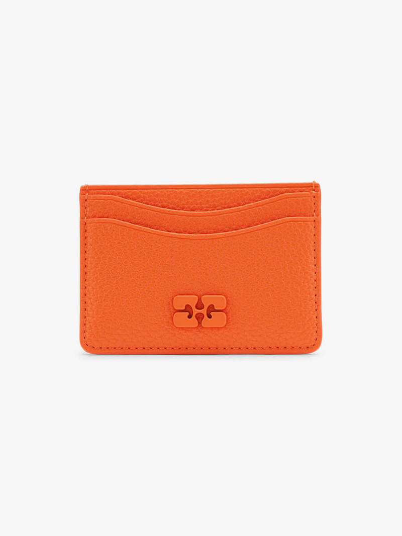 Ganni Ganni Card Holder Grained