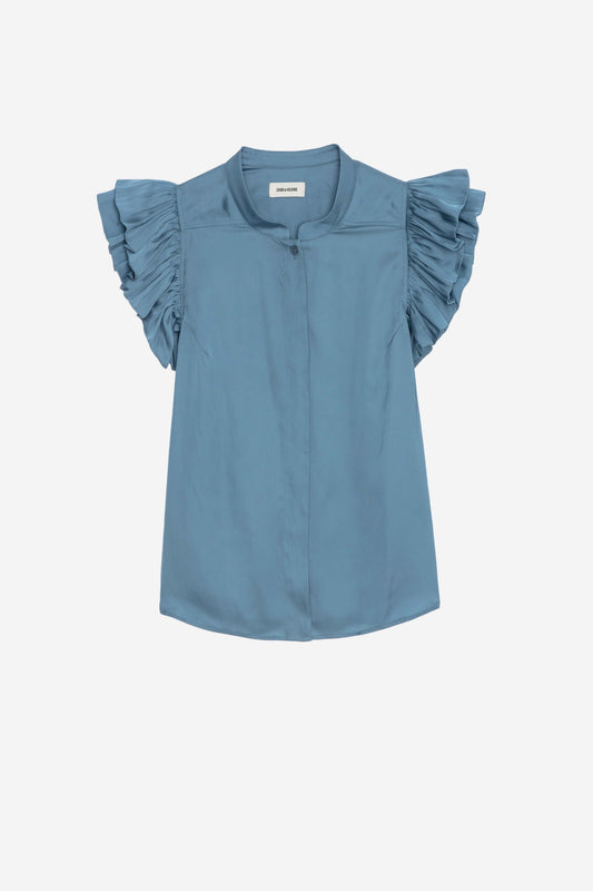 Zadig & Voltaire Tiza Satin Shirt