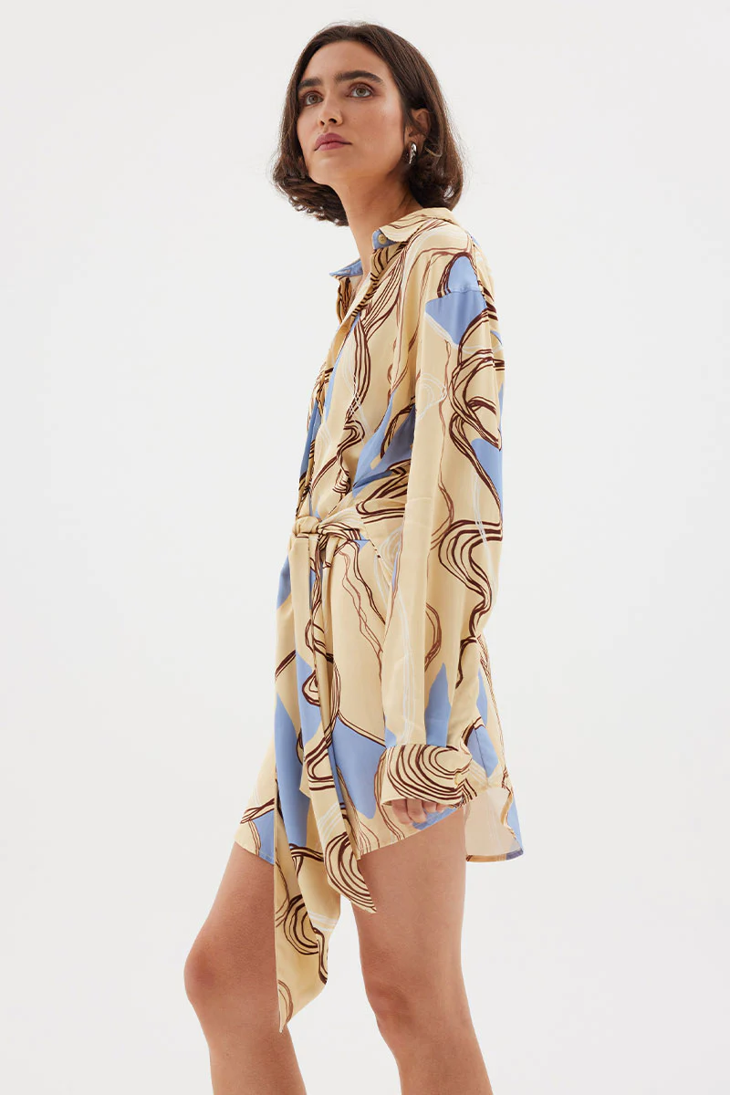 Sovere Expression Shirt Dress