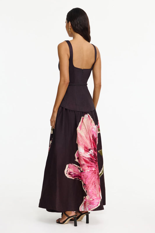Acler Actonhill Maxi Dress in Magnolia