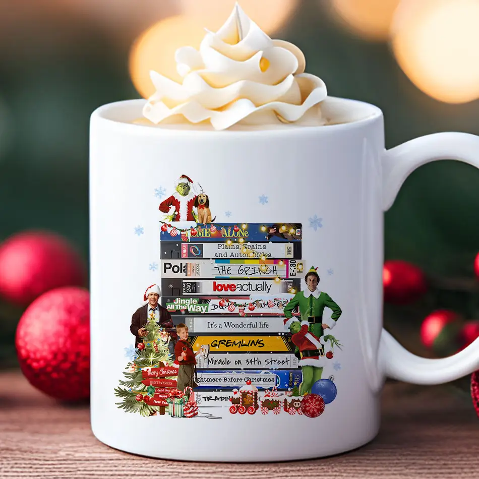 Christmas Movies Vhs Tapes - Elf Clark Coffee Mug