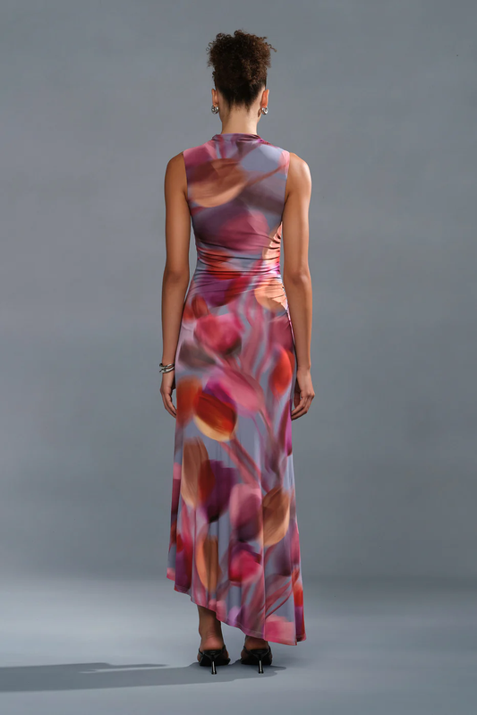 Amur Kai Asymmetrical Dress