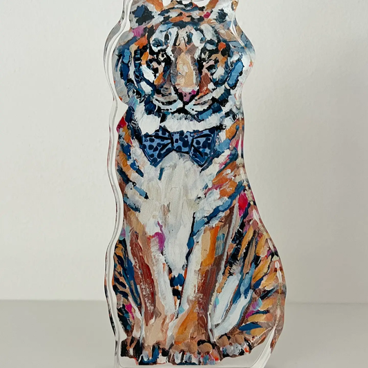 Chelsea McShane "Auburn Tiger" Acrylic Block