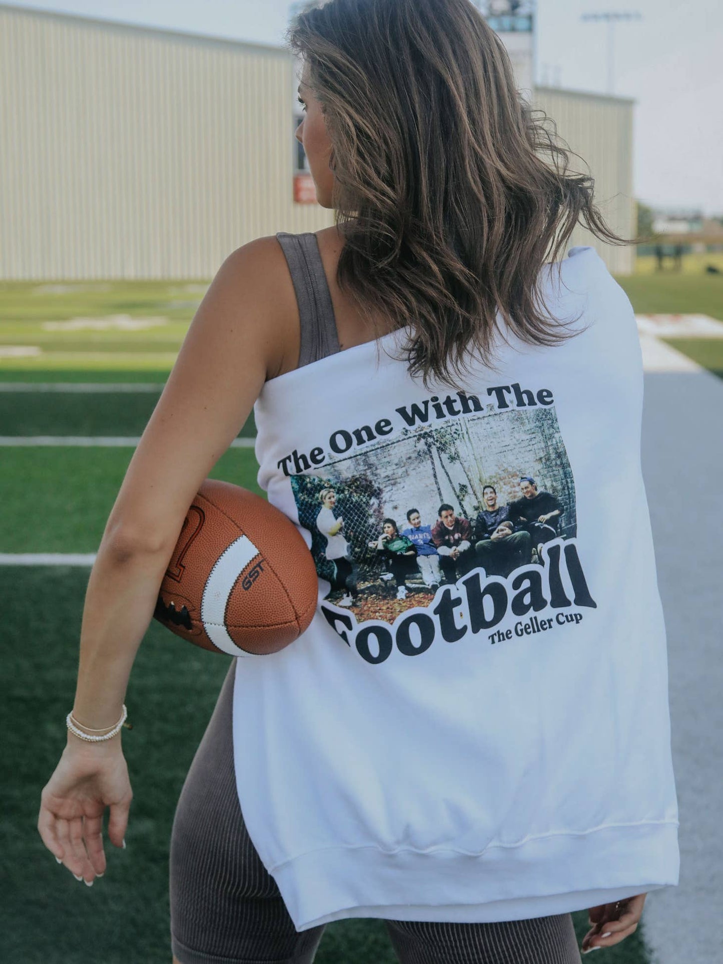 the One with the Football Sweatshirt