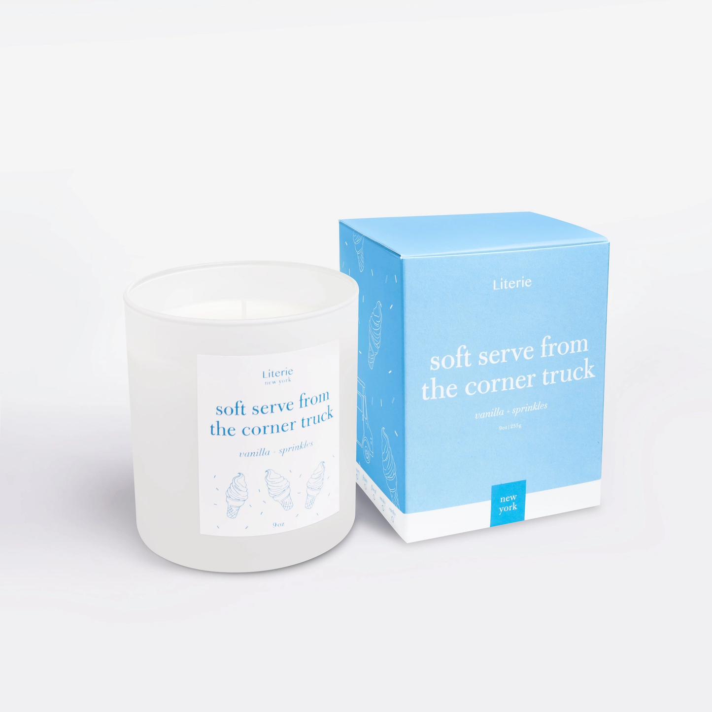 Literie Soft Serve Candle