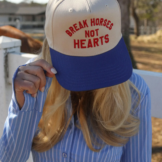Break Horses Not Hearts Trucker Hat