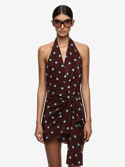 BEC + BRIDGE Mathilde Halter Mini Dress