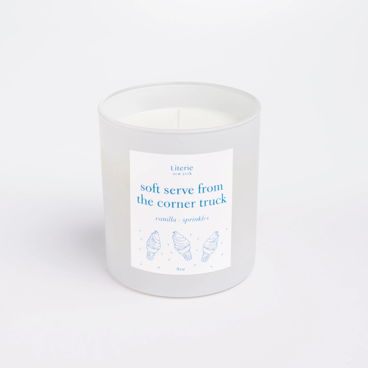 Literie Soft Serve Candle