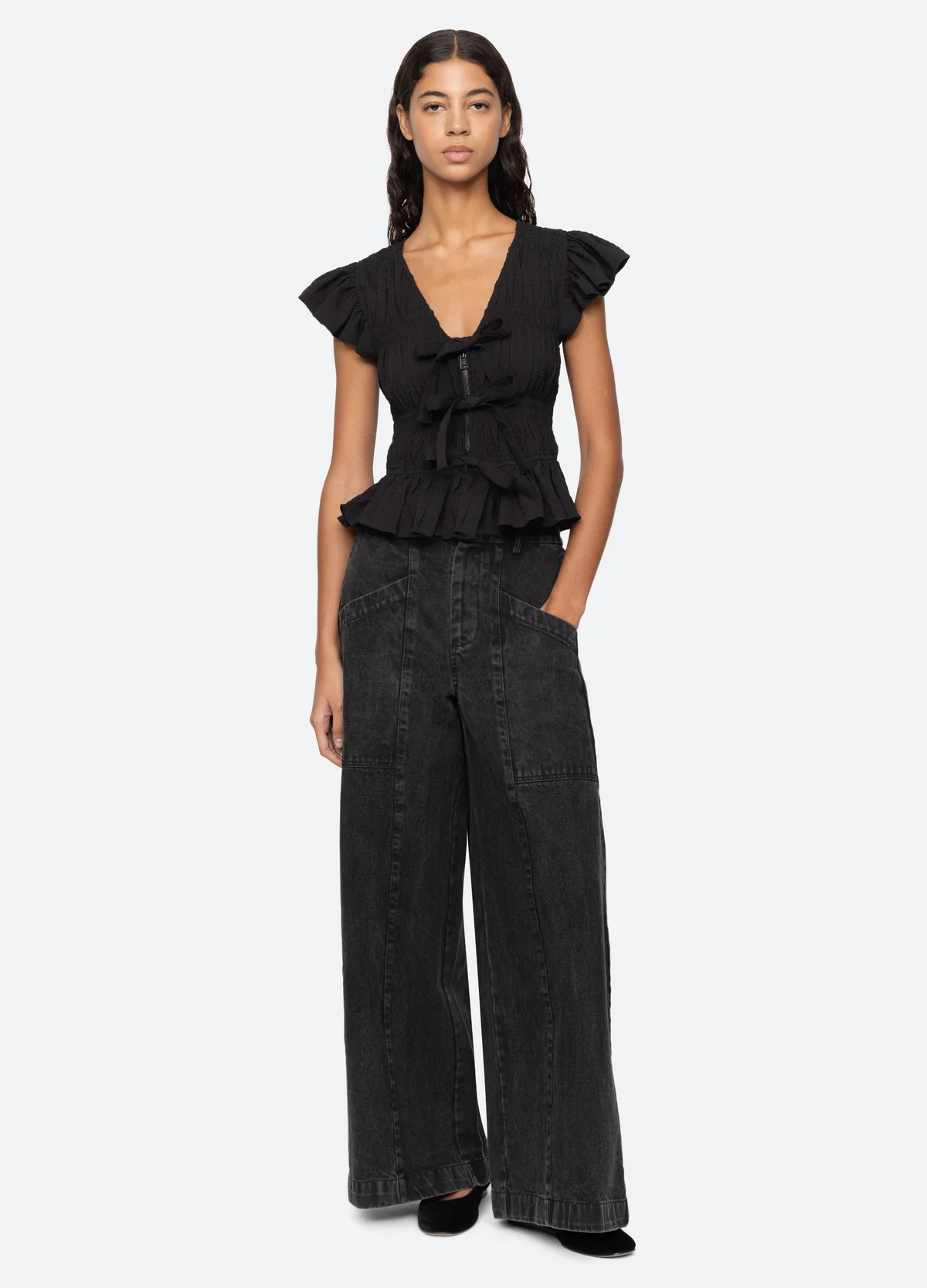 SEA Regina Top - Black