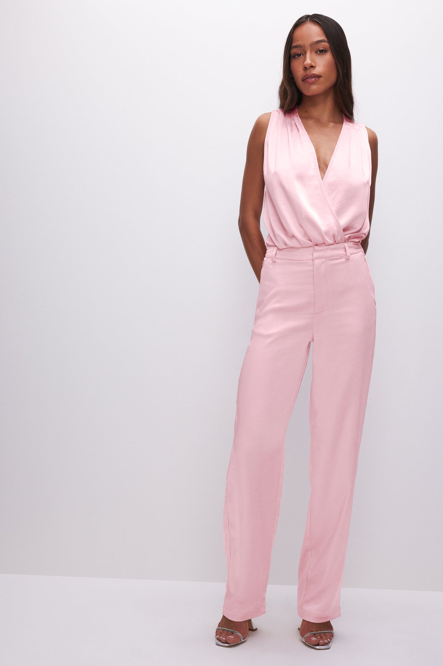 Good American - Bubblegum Pink Trouser