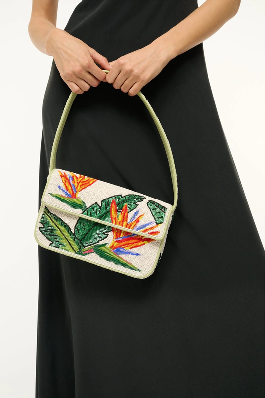 Staud Tommy Beaded Bag = Birds of Paradise
