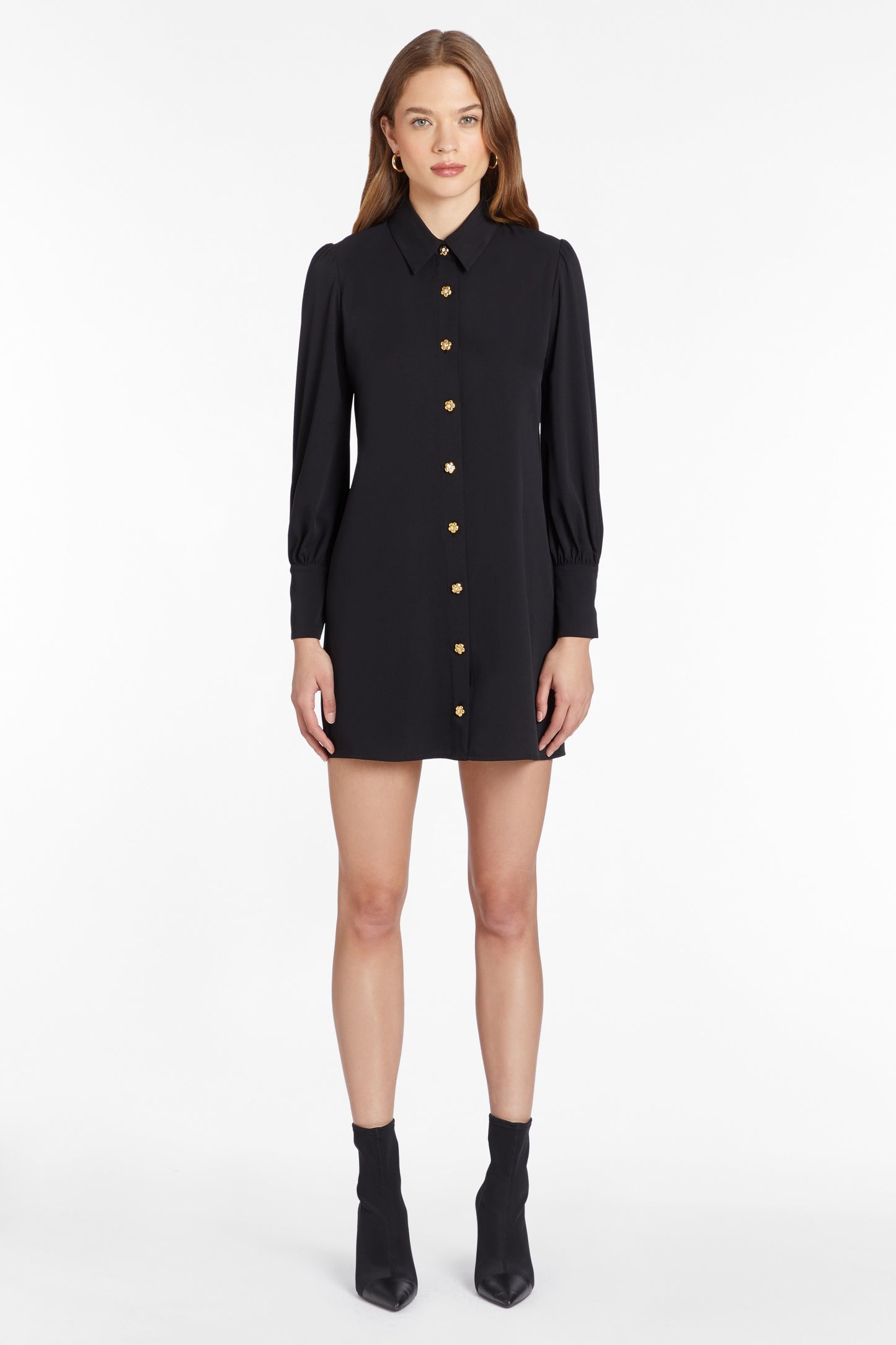 Amanda Uprichard Long Sleeve Heddy Dress