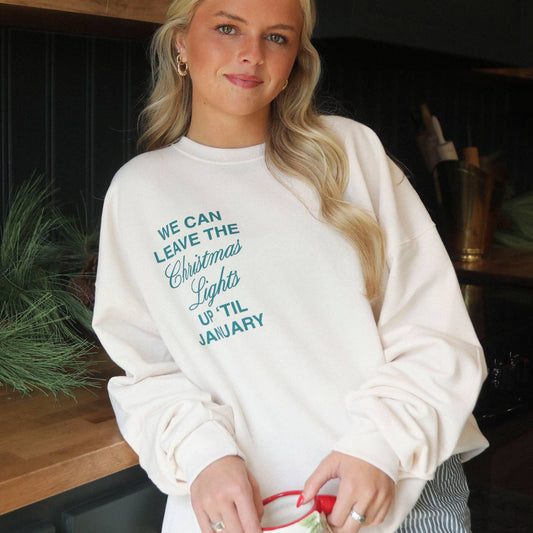 Til January Sweatshirt (Front + Back)