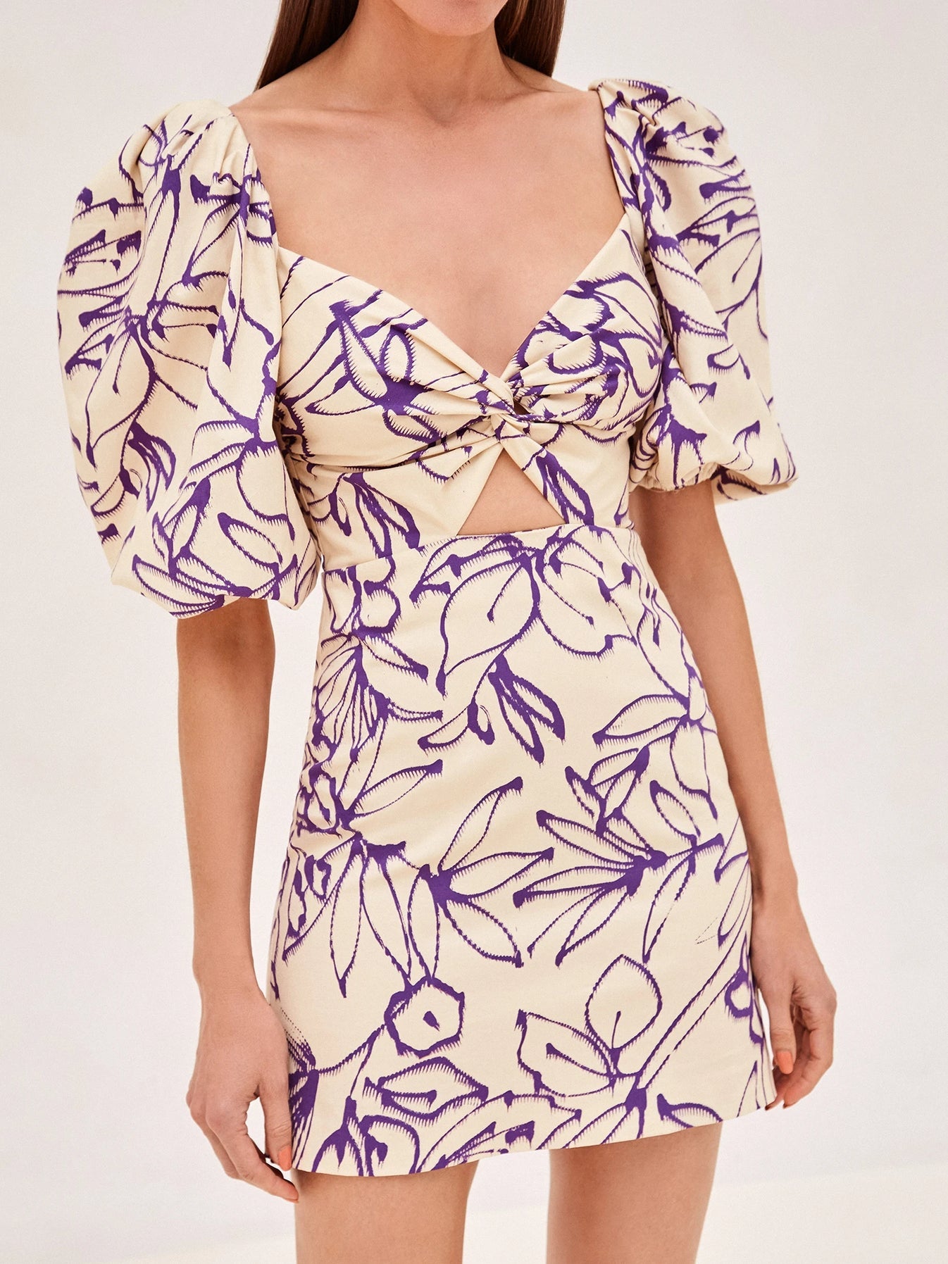 Alexis Rapha Dress - Purple Brush