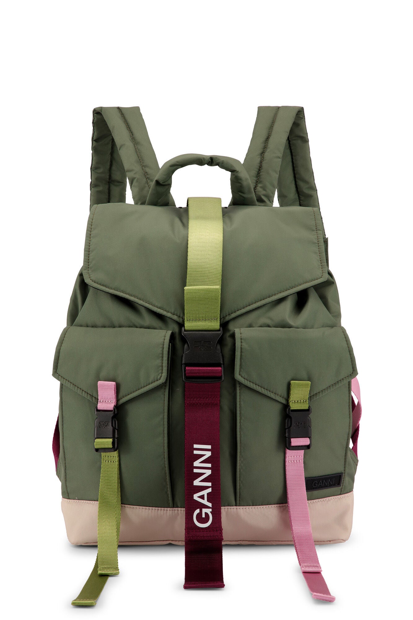 Ganni GREEN TECH BACKPACK