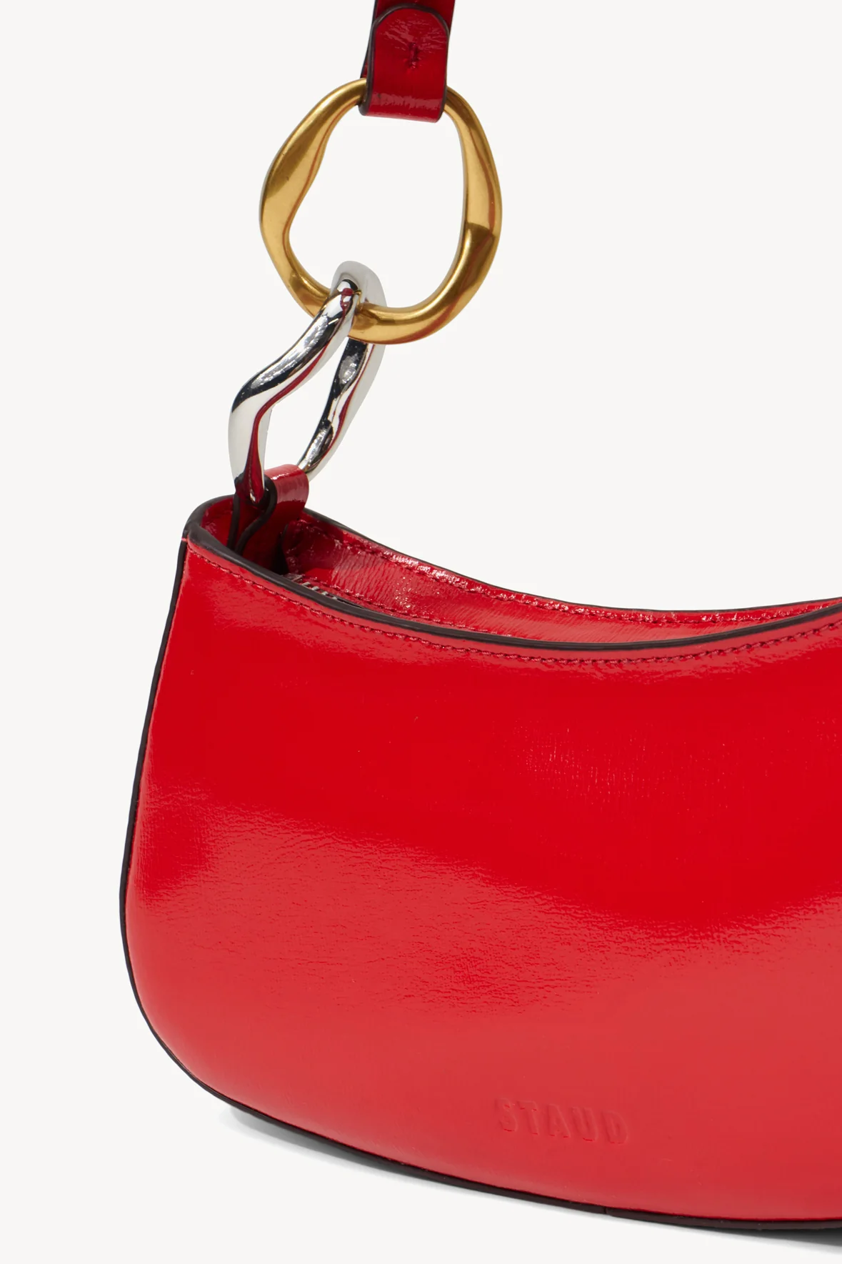 Staud Ollie Bag - Cherry