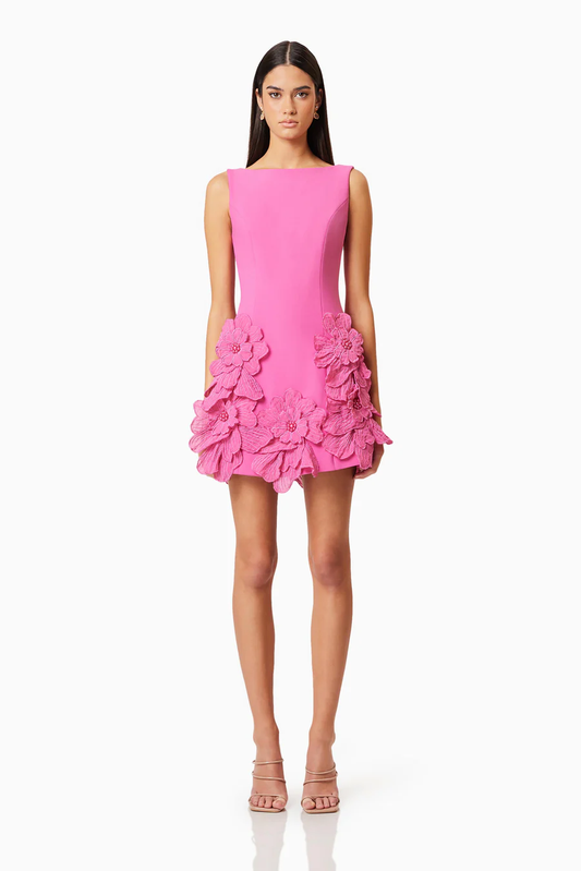 Elliatt Janelle Mini Dress In Pink