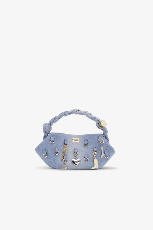 Ganni DENIM MINI GANNI BOU BAG