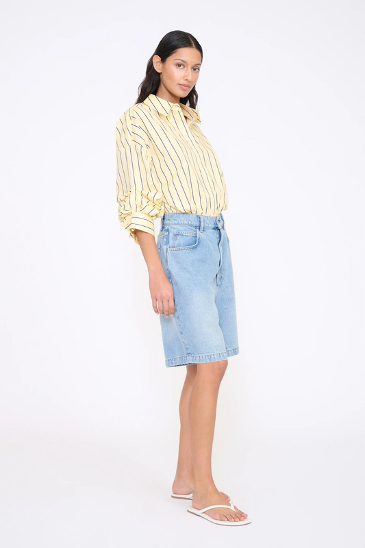 STAUD Traverse Bodysuit - Monday Stripe