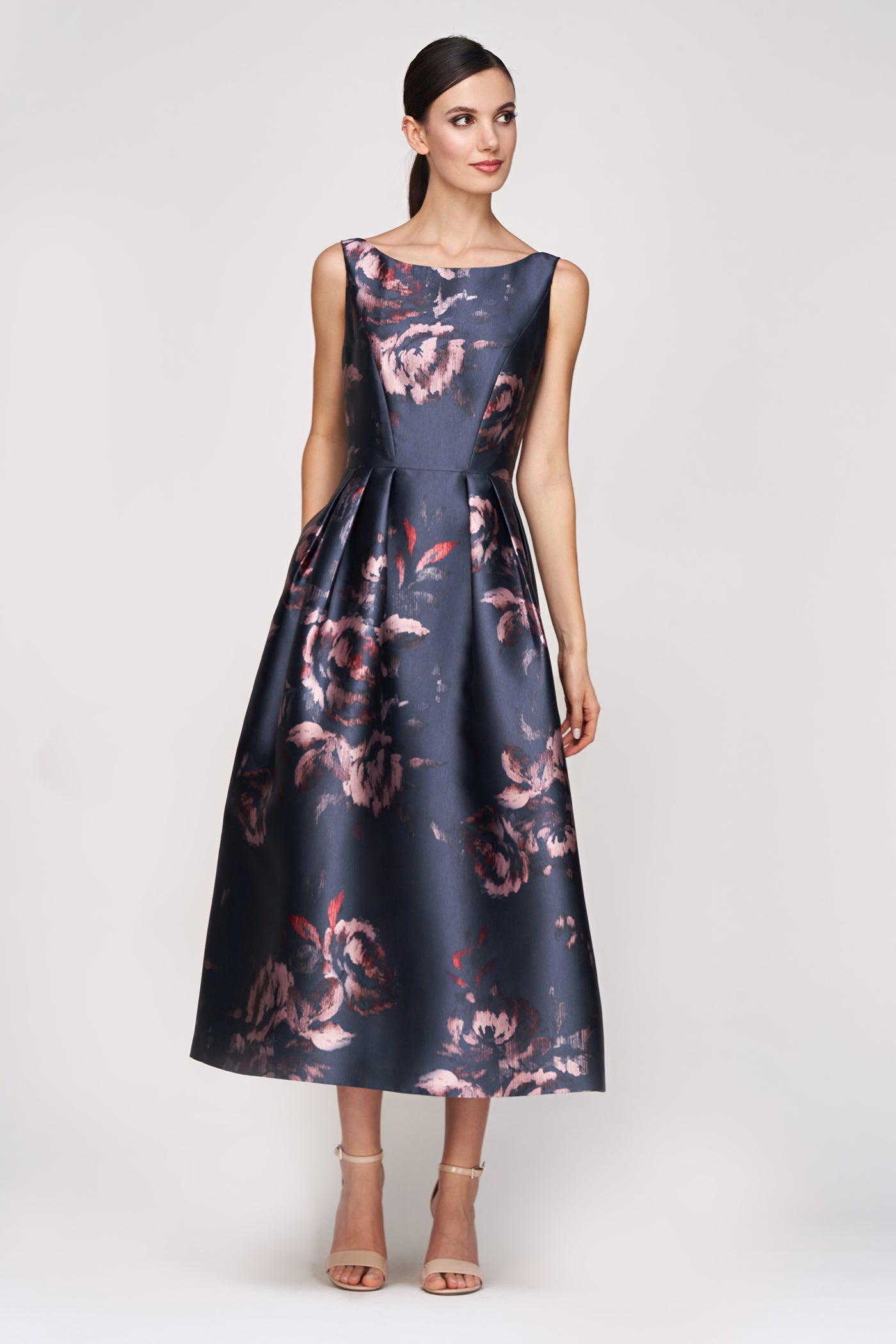 Kay Unger ELSA TEA LENGTH DRESS