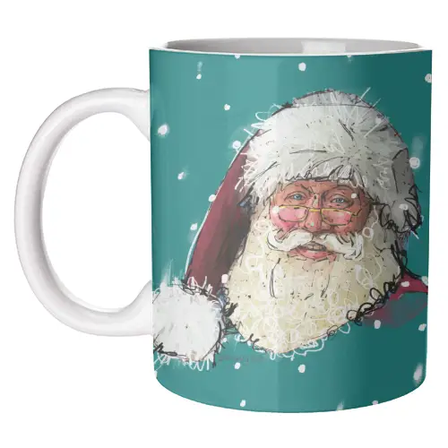 Mugs 'father Christmas' By Beverley Rae