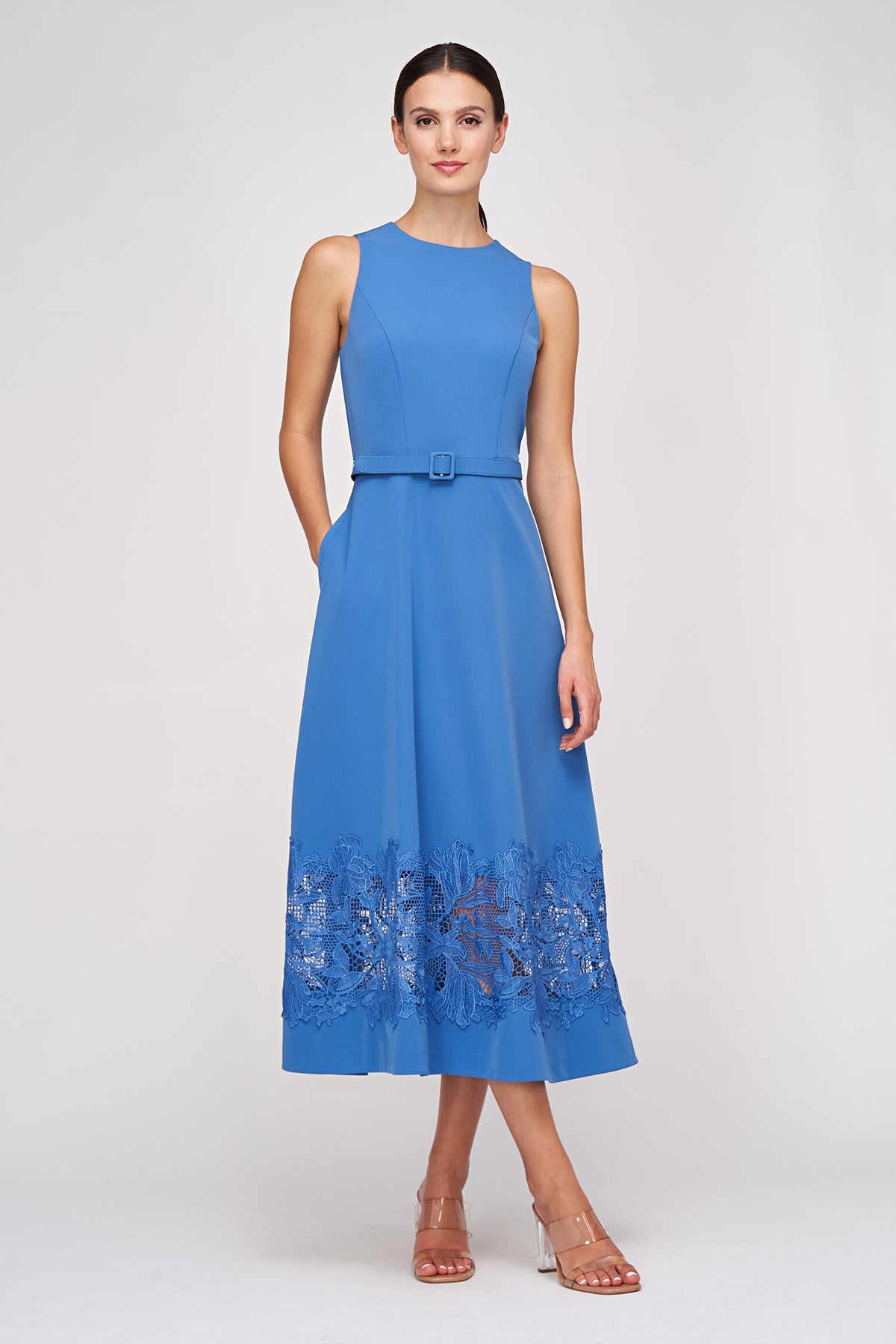KAY UNGER VIVIANNE MIDI DRESS