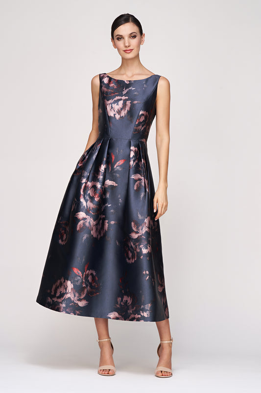 Kay Unger ELSA TEA LENGTH DRESS